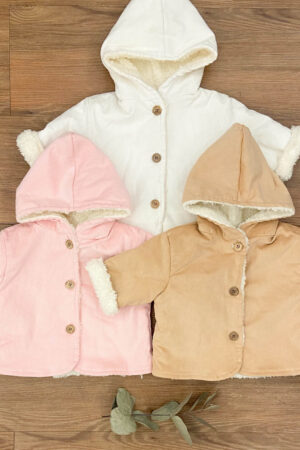 Campera Alaska en pana y corderito