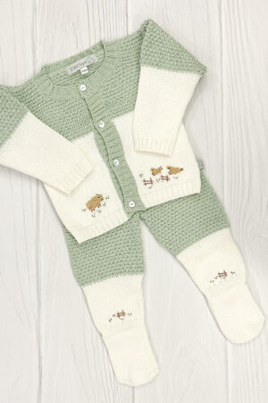 Conjunto de dos piezas Baby Alpaca Baby Sheep