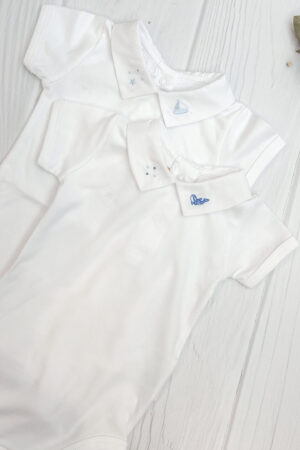 Body PIMA cuello bordado