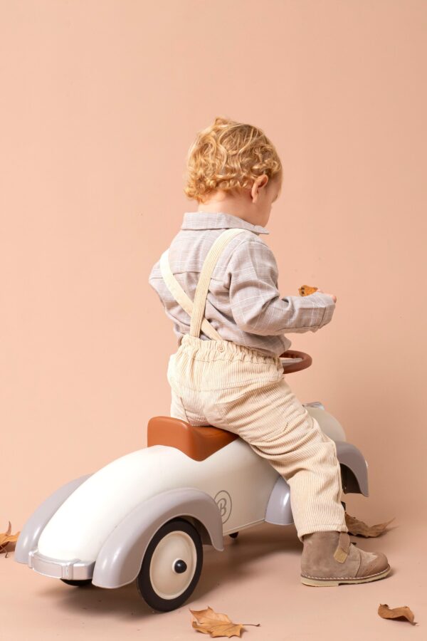 Camisa Cuadrille Beige - Imagen 2