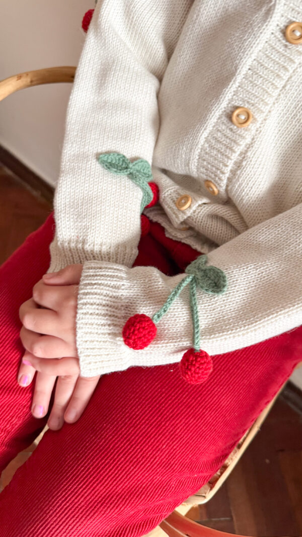 Saco Alpaca Cherry - Imagen 2