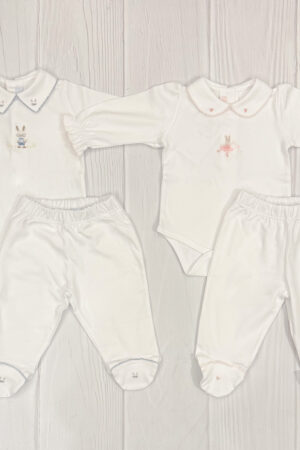 Conjunto Batita y Pelele PIMA Rabbit Collection
