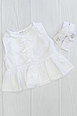 Blusa Delia Lazos Blanca