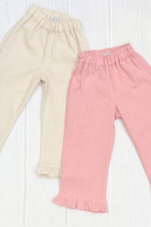 Pantalón Lino Volado