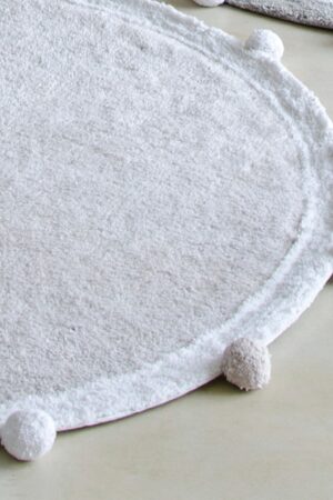 Alfombra lavable Bubbly - Gris