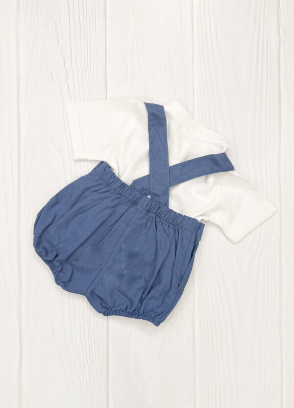 Short con tiradores PIMA Azul Francia - Imagen 2