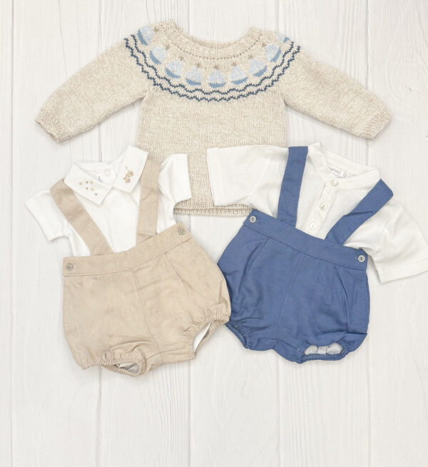 Short con tiradores PIMA Azul Francia - Imagen 3