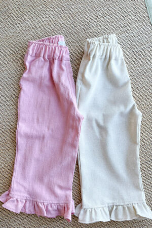 Pantalón Lino Volado