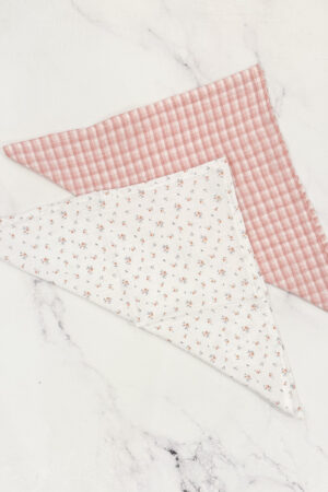 Pañuelo Cuadrille Rosa/Mini Print