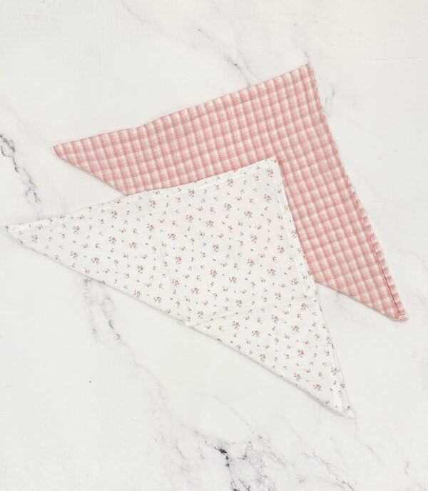 Pañuelo Cuadrille Rosa/Mini Print