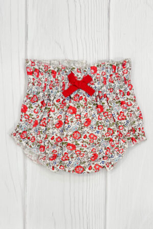 Short Valencia Flores Rojas