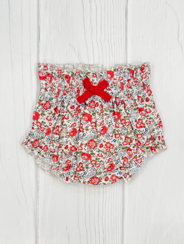 Short Valencia Flores Rojas