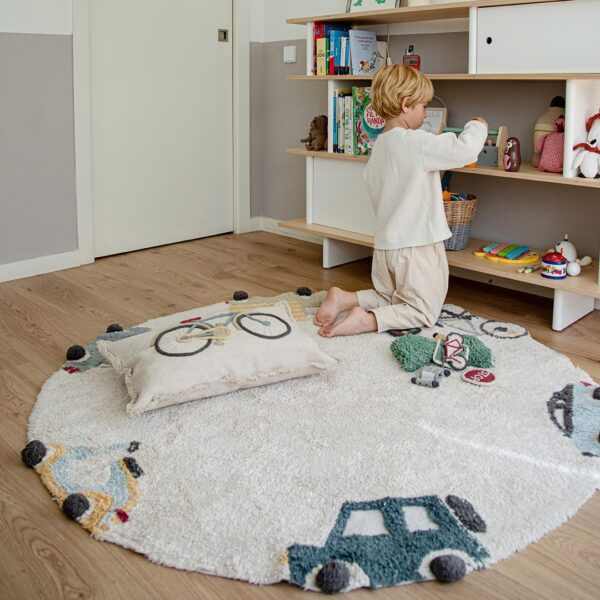 Alfombra lavable Wheels - Imagen 3