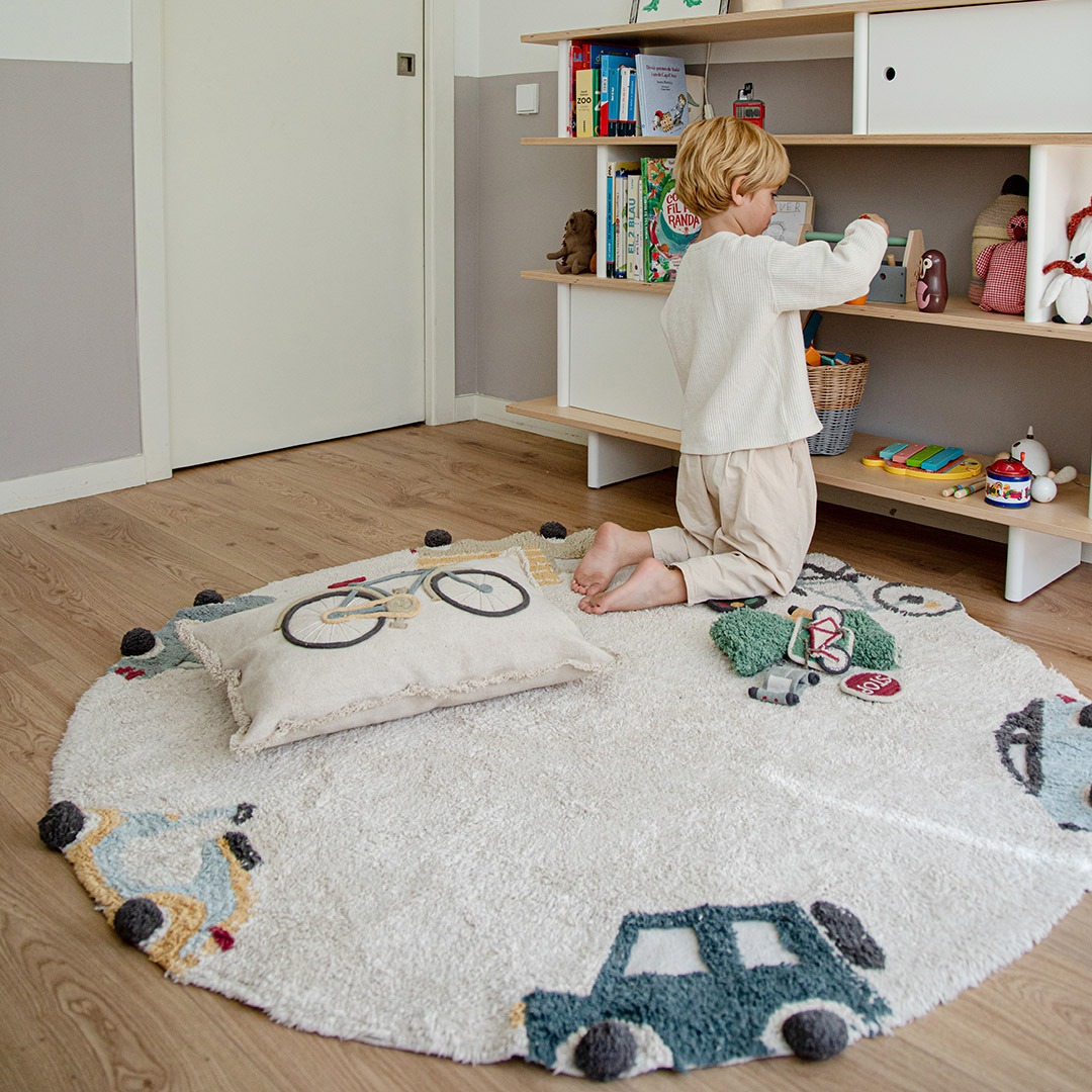 Alfombra lavable Wheels - Imagen 3