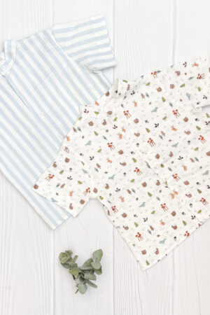 Camisa Cuello Mao MC