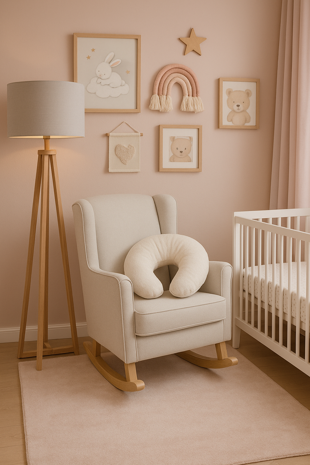 Lámpara De Pie Nórdica