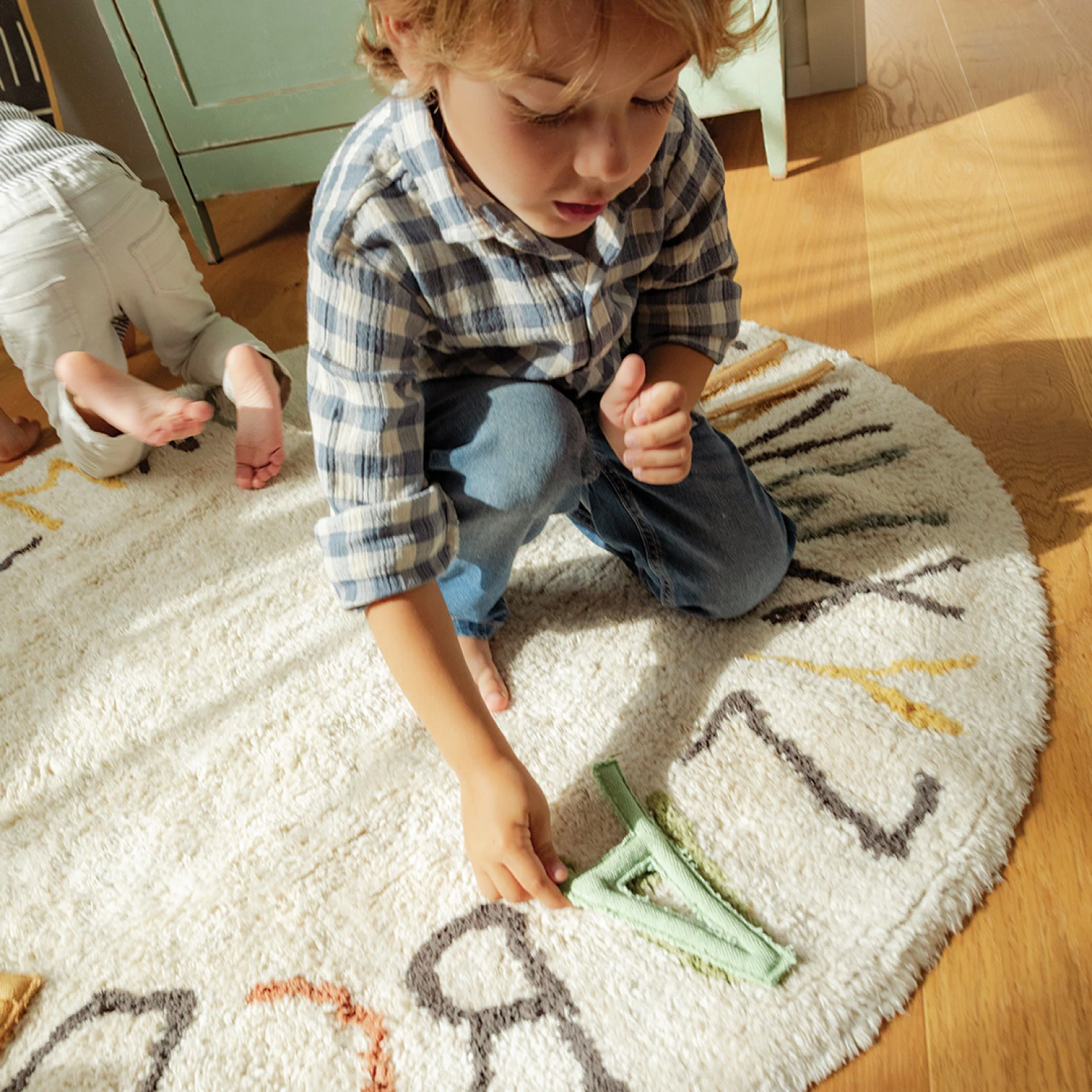 Alfombra lavable ABC - Colors - Imagen 2