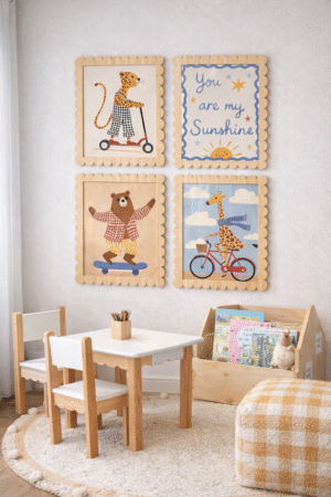 Cuadro Ondas Rectangular