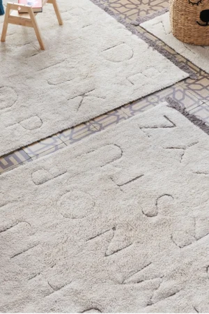 Alfombra lavable - RugCycled ABC - XS