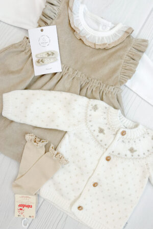 Jumper cotele Volado PIMA Beige