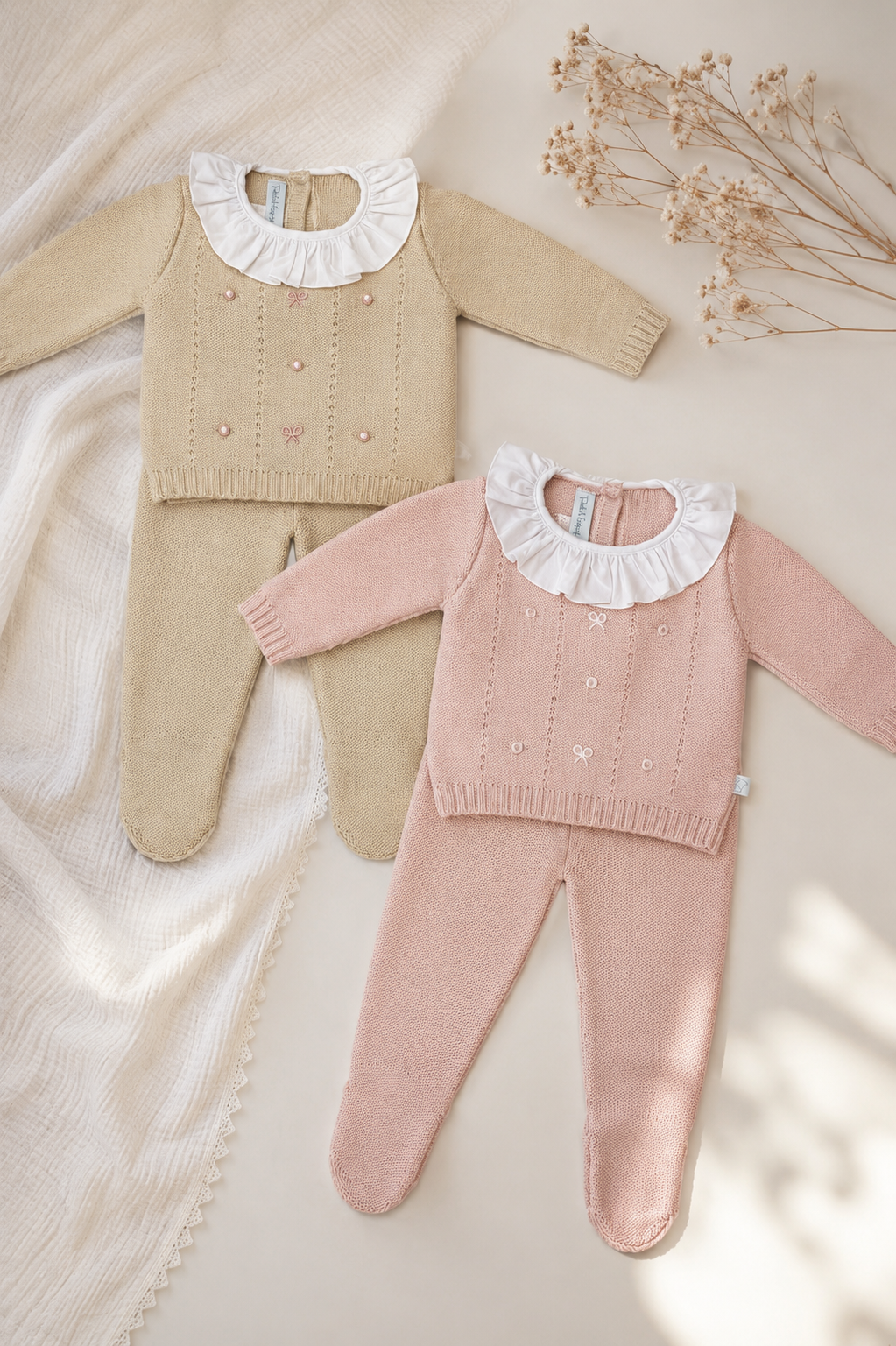 Conjunto tejido Alpaca Lazo