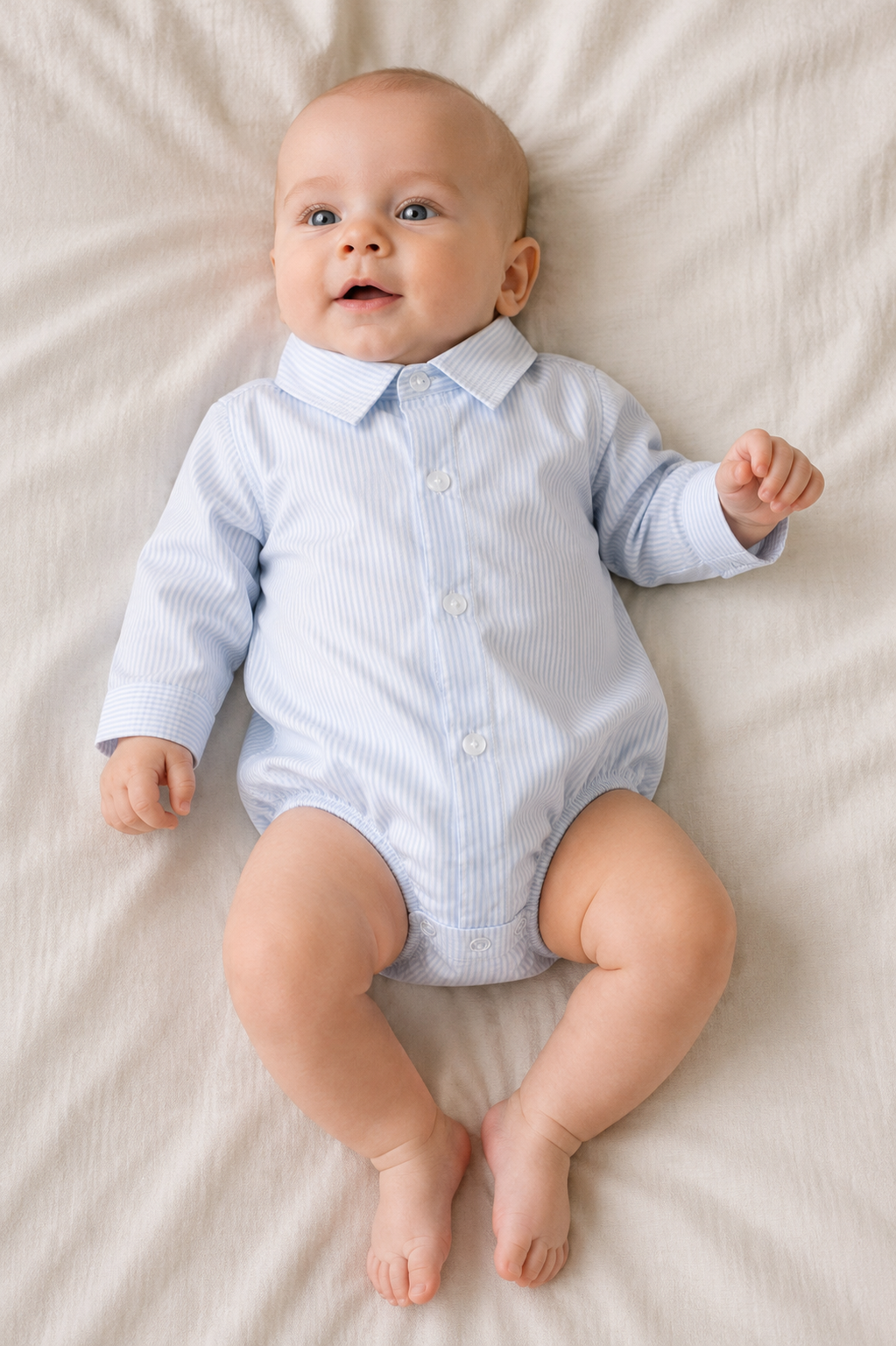 Body camisa varón PIMA rayada
