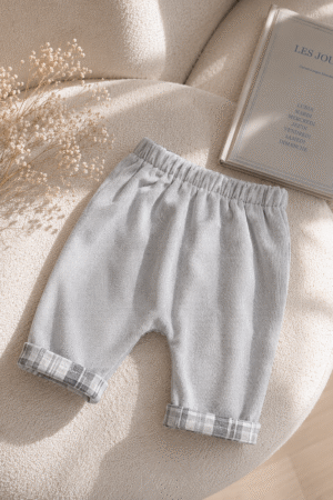 Pantalón Cotele Griș Forro Franela PIMA