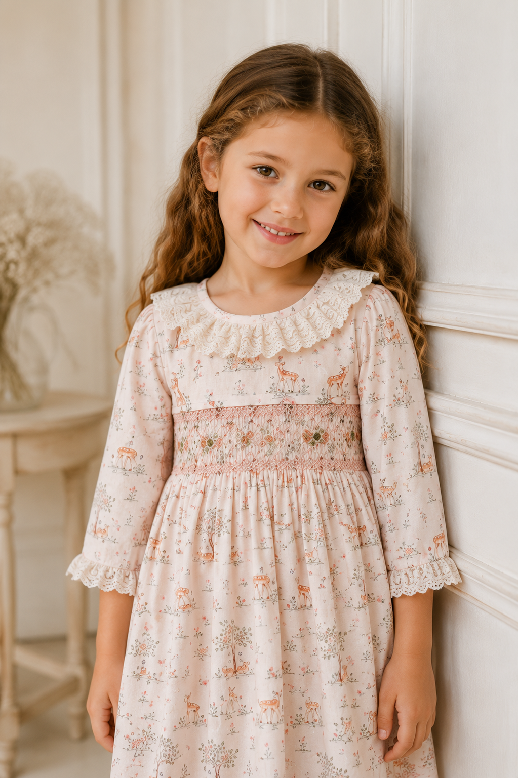 Vestido Smock Forest