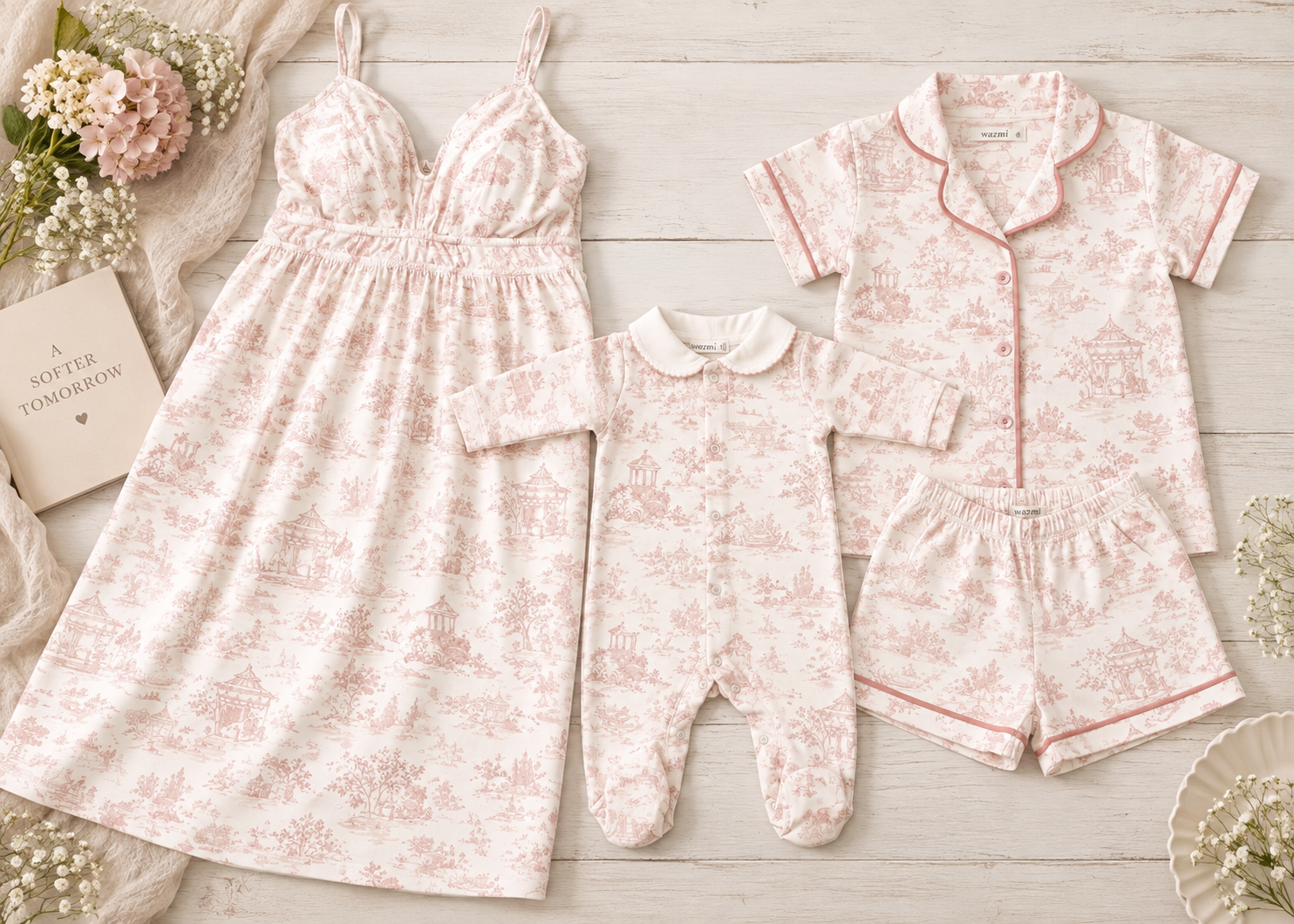 Camisón maternal PIMA Provenza - Imagen 3