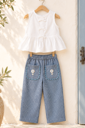 Pantalón Alma Bordado