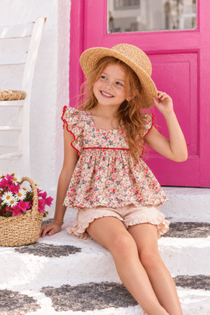 Camisa Rosas