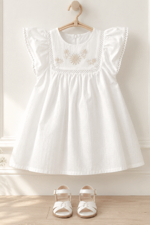 Vestido Elba Lino Blanco